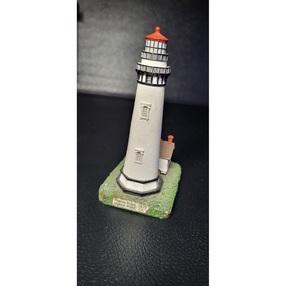 Lefton‎ "Pigeon Point" lighthouse lamp 1994 #01289